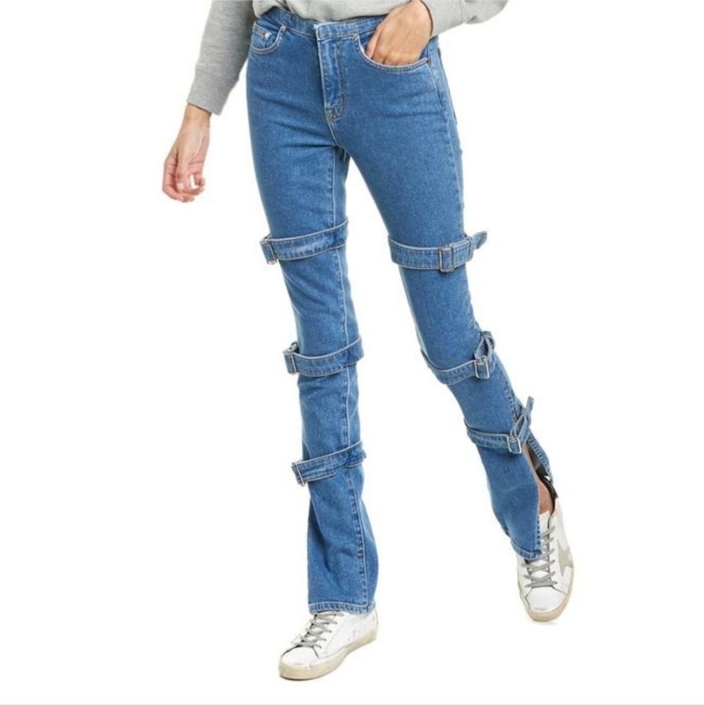 NWT Cotton Citizen Strap Jean - Blue